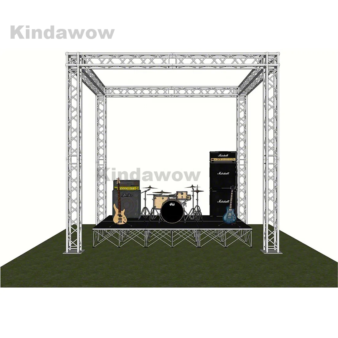 Kindawow выставочный стенд DJ осветительная ферма демонстрационная система оборудование для проведения мероприятий свадебное сценическое продажи