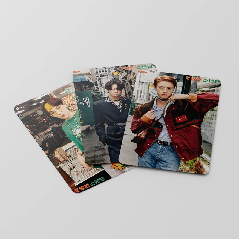 54 шт./компл. Kpop Bangtan Boys BE коллекция поздравительной бумаги сезона 2021 фотооткрытка