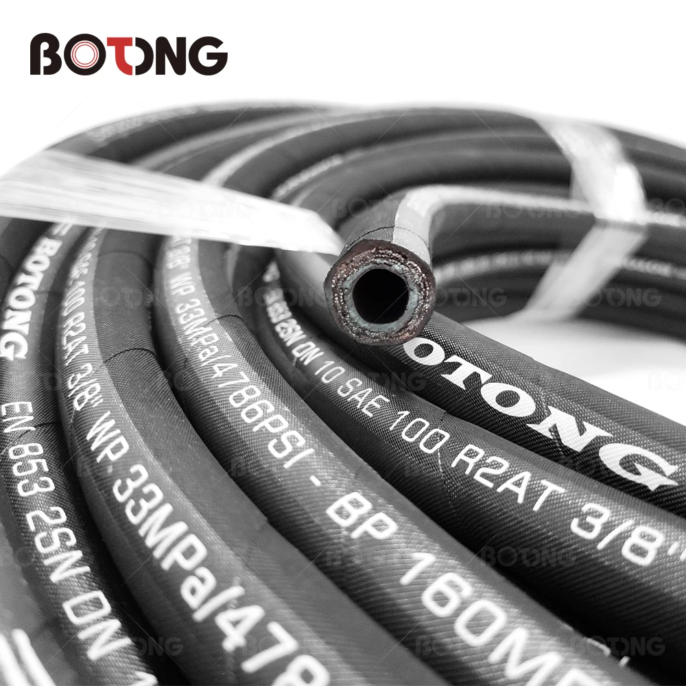  Multifunctional 1SN 2SN oil high pressure rubber hoses hydraulic flexible