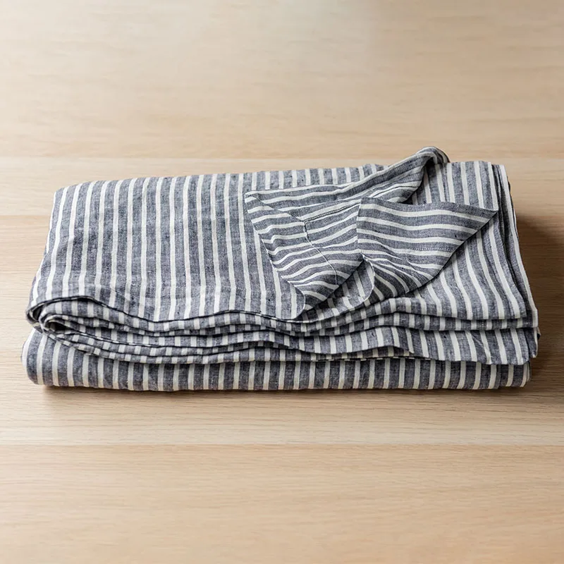 Rectangular luxury Stonewashed Natural Wedding 100% cloth table linen