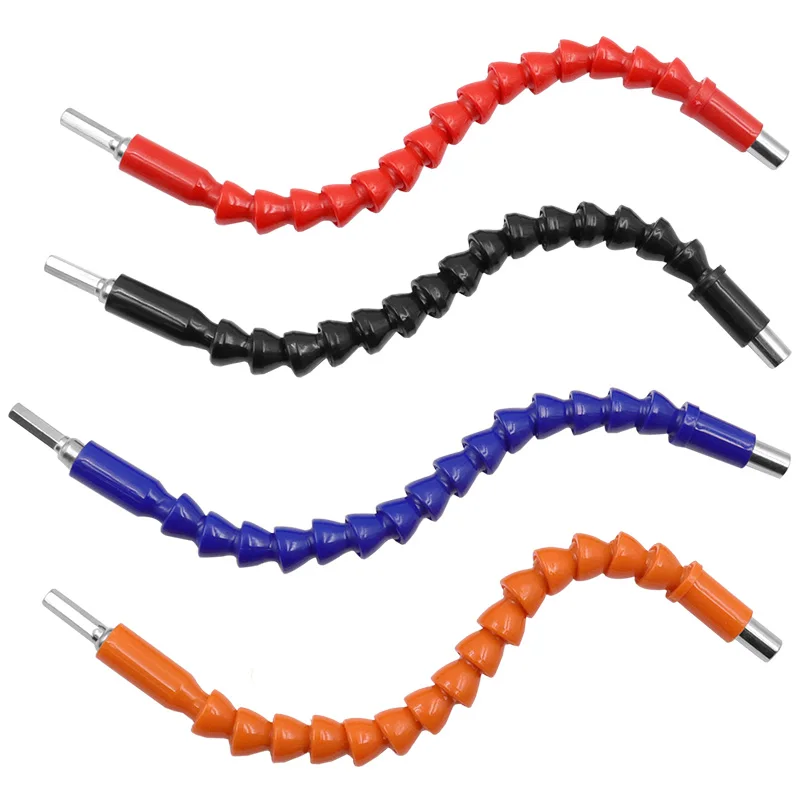 Flexible Shaft Hex Extension Screwdriver Drill Bit Holder Connect Link For Electric Drill Universal Soft Shaft Tool Accessory