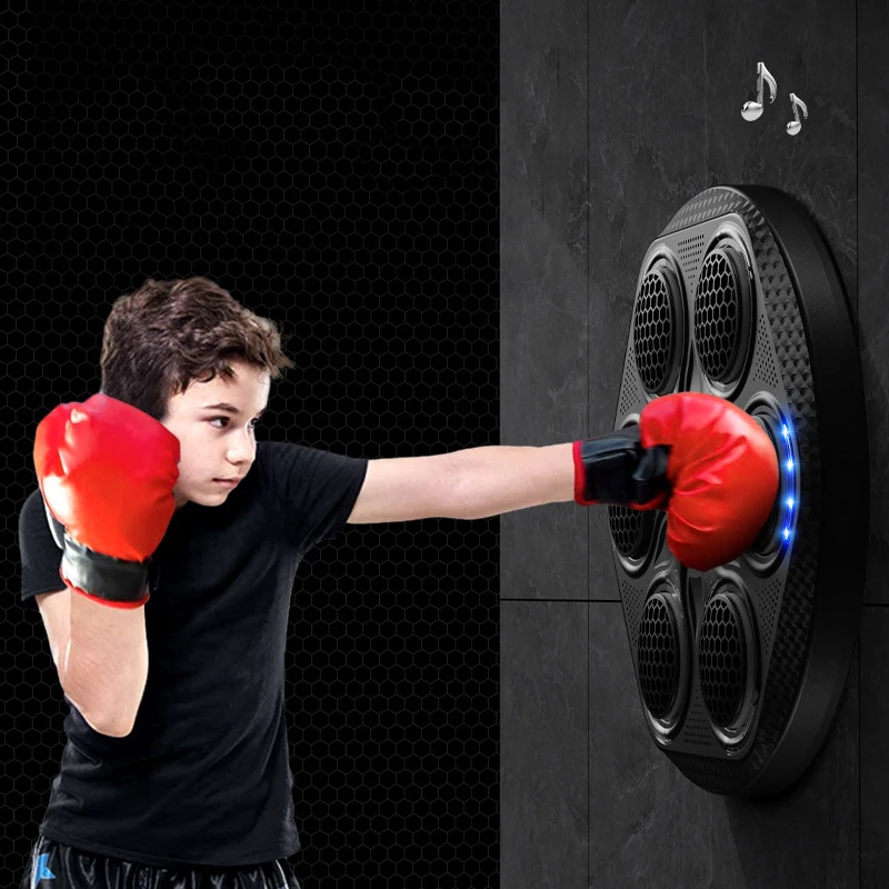 2024 NEW Arrivals Home Office Gym Workout Wall Mount Boxing Target Smart Bluetooth Music Boxing Machine