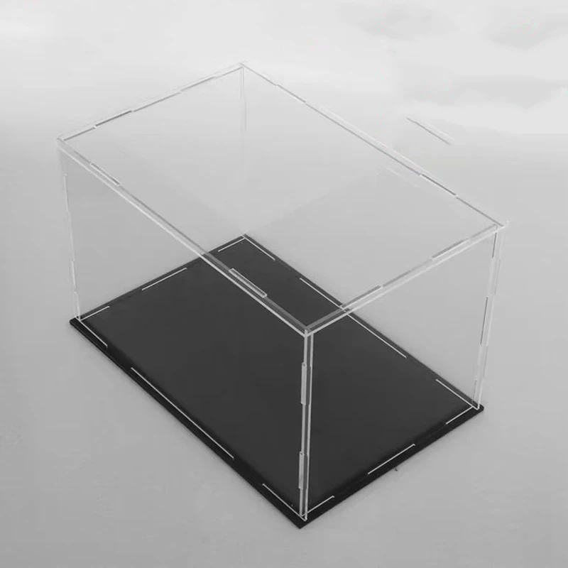 Guangdong Acrylic Factory Custom Clear Display Box Assemble Acrylic Display Case for Collection, Lego, Figure, Model, Doll