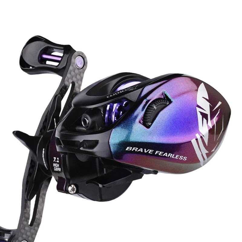Vikinger Reel BaitCasting 6+1BB 4kg Drag Power Long cast Fishing Reel More Stable More Smoother Fishing Reel BaitCaster