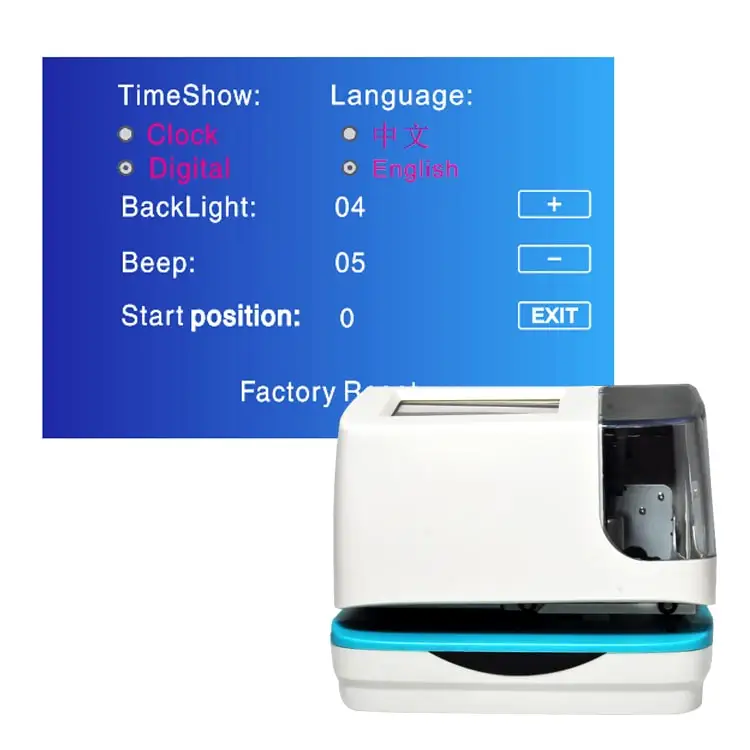 Wifi Digital printing electronic date and time stamp machine date printing machine