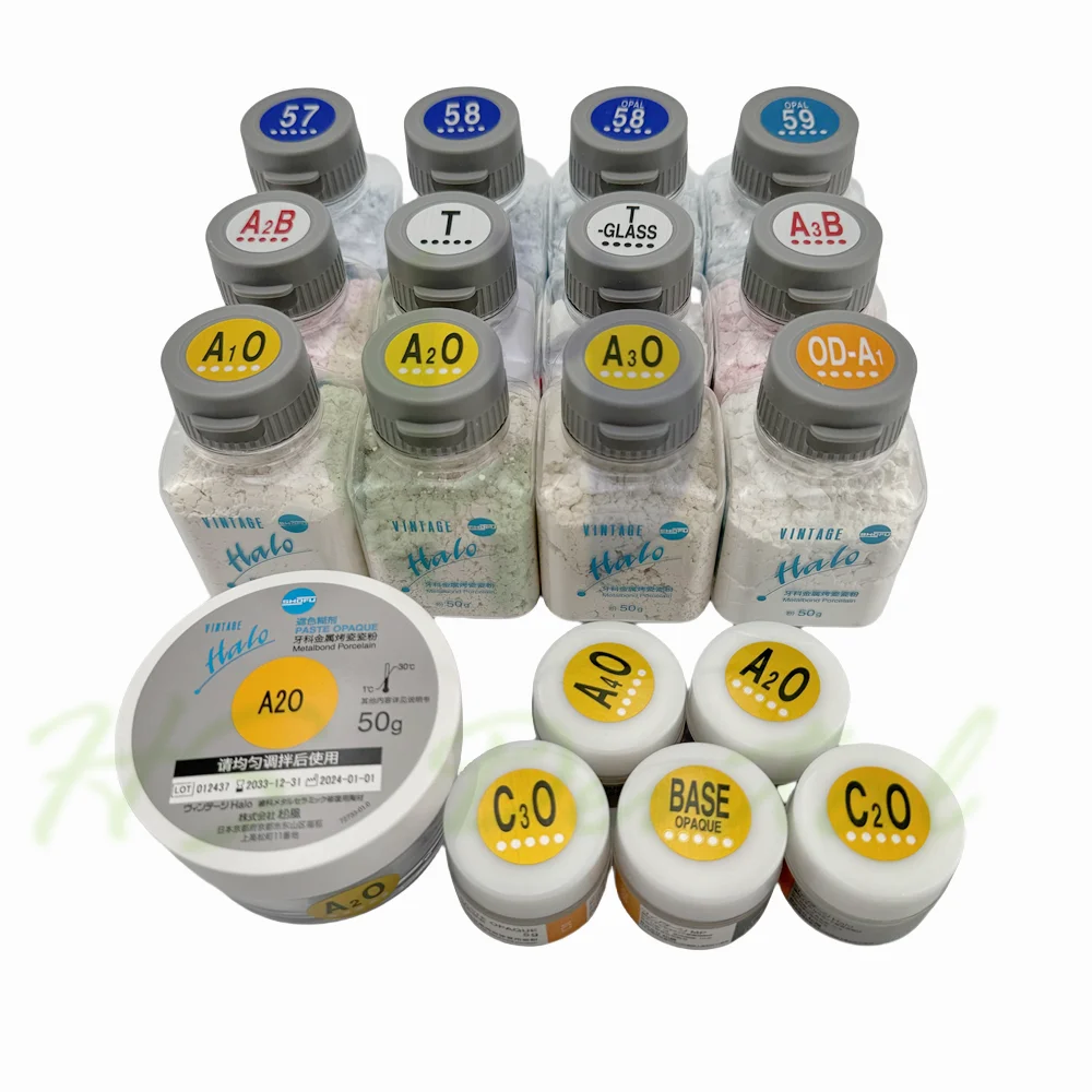 Оригинальная Высококачественная Стоматологическая Поставка Shofu винтажная Halo MP фарфоровая пудра лаборатория расходные материалы shofu порошок