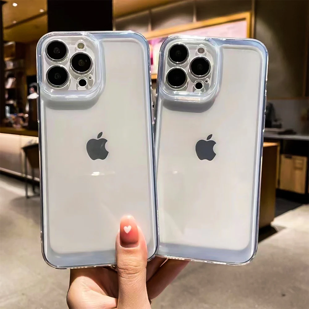 Shockproof High Clear TPU Space Phone Case For iPhone 13 pro max