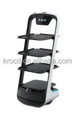 Krocd Food Delivery Robot Commercial Robots Smart Robotic Catering Service Waiter Hotel Coffee Shop Self Service Equipment