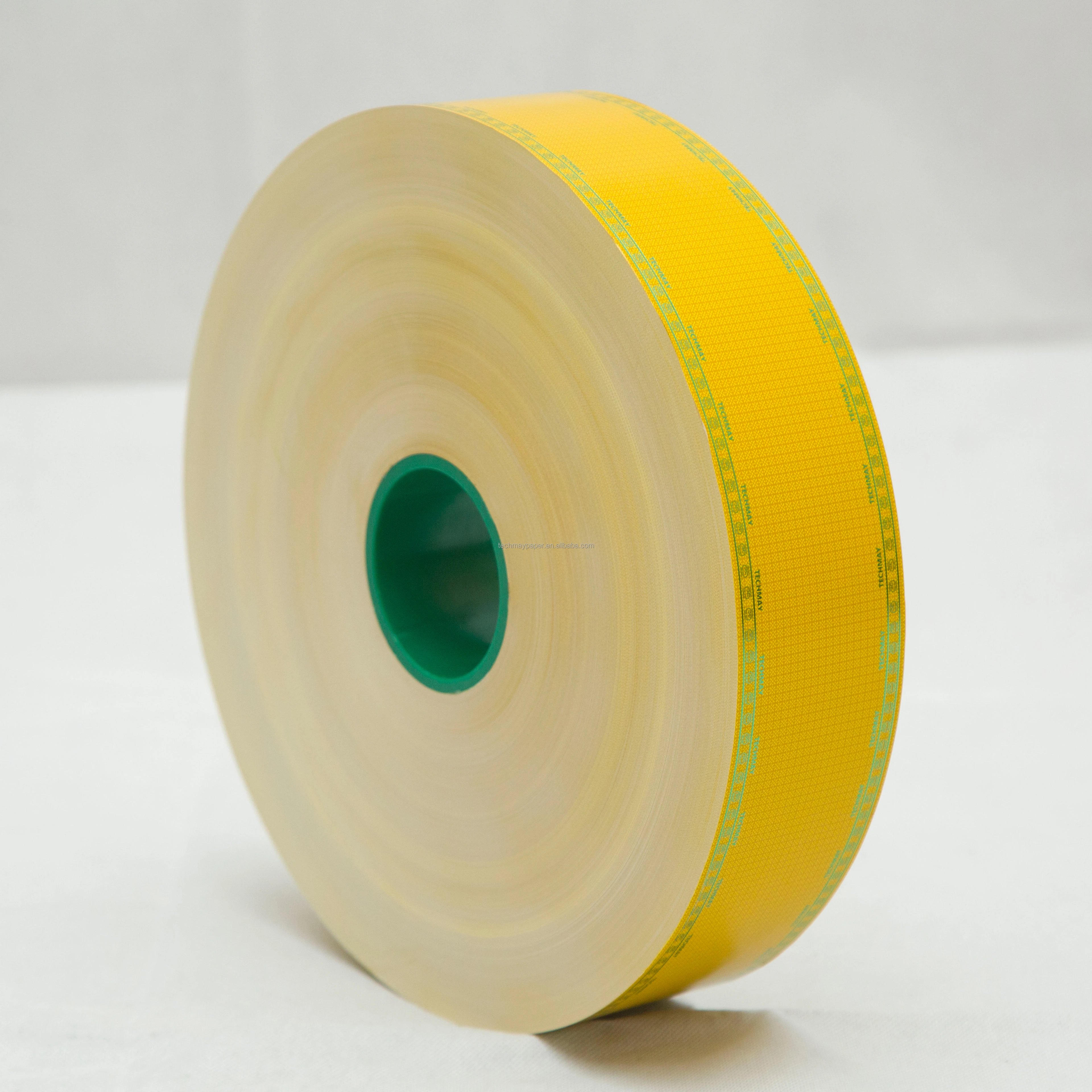 Hot stamped  white tipping paper