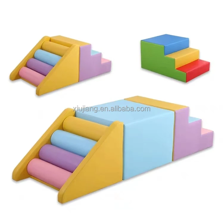 Sweet Color Themed Naughty Castle Kids Sports Playground Indoor Play Center  Slide Ball Pit Balls soft play indoor playground