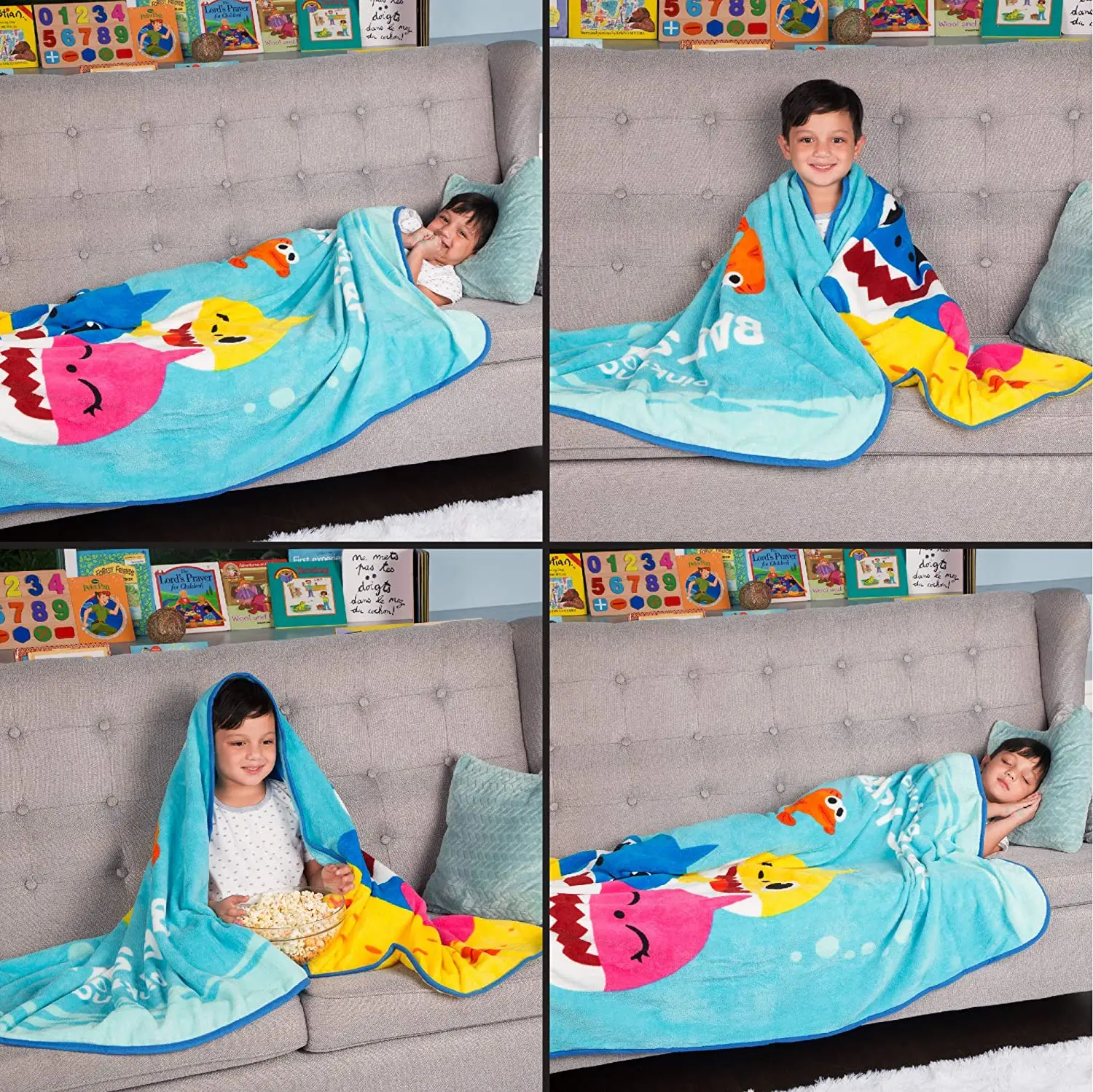 
Kids Bedding Super Soft Plush Throw 50