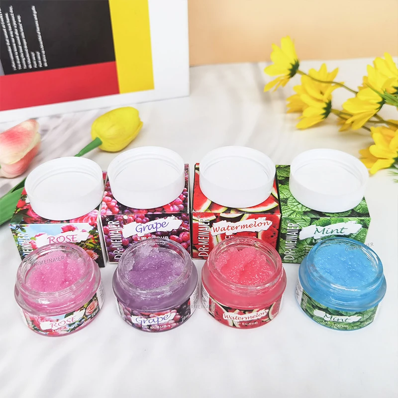 Popular Lip Scrub Cream Moisturizing Pink Lip Scrub Moisturizing Smooth lipstick