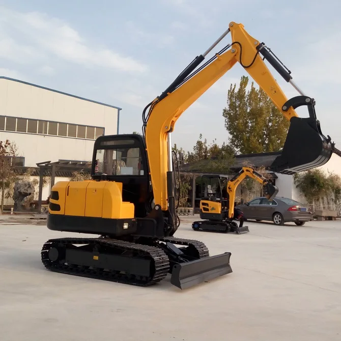 new hydraulic Kubota excavator machine 6.5ton small mini crawler excavator price BT65