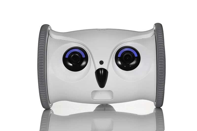 New Pet Intelligent Companion Dog Toy Owl Robot Full HD Camera  Treat Dispenser Interactive  Cats Mobile Control Via App