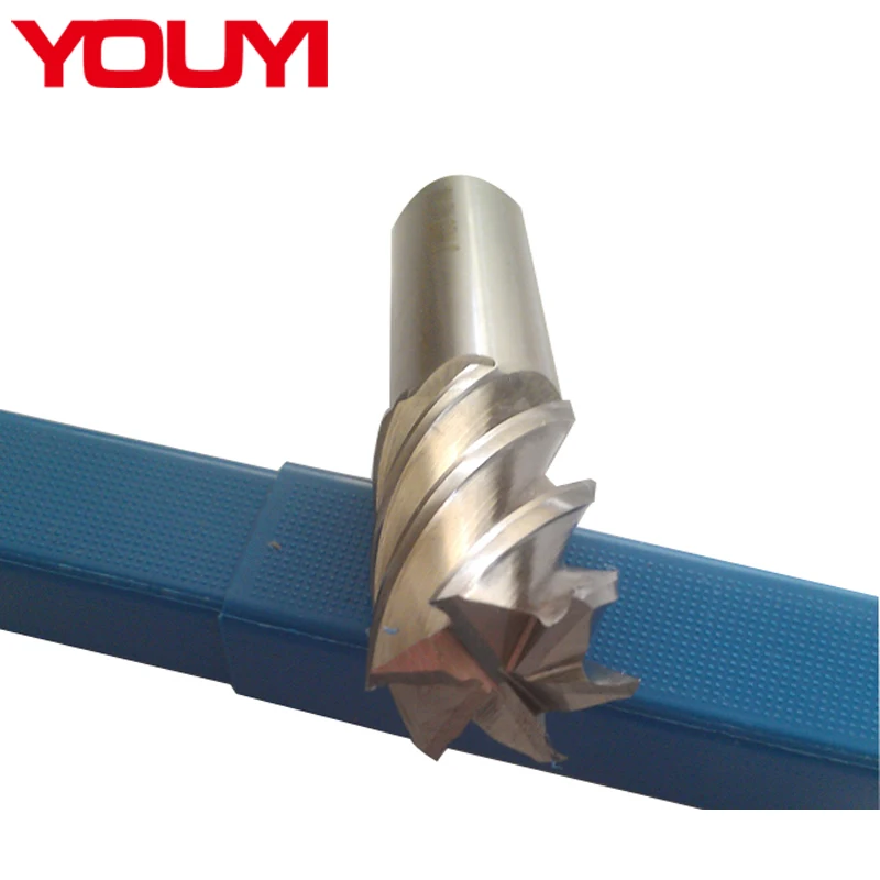 DIN845 HSS M2 6flute milling tool for steels high precision end mills supplier