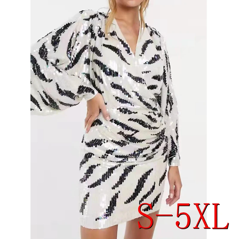 New Arrivals Fashion Women Clothing Shiny Design Custom Elegant Sequin Luxury Bodycon Evening Dress