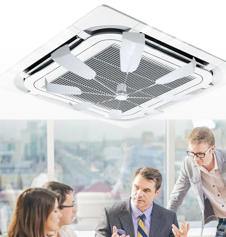 2024 New style air conditioning fan install in  air-conditioner vent guide the wind to cooling the room faster guide fan