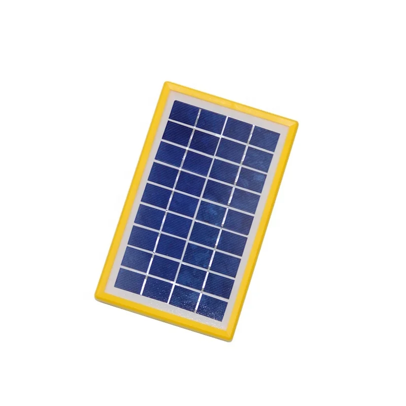 9V Solar Power System Charger ZW-3W-9V Popular Mini Portable Solar Panel 3W Glass Laminated Solar Panel