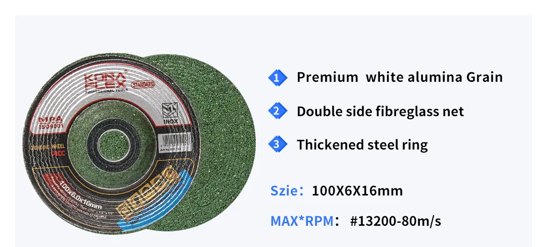 Diamond Electroplated Aluminum Oxide Flap Disc for Grinding Granite Marble Sandstone