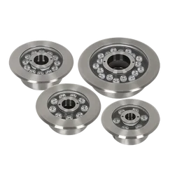 Runhualighting outdoor landscape underwater Fountain lights Stainless steel 304 RGB IP68 waterproof led swimming pool lighting