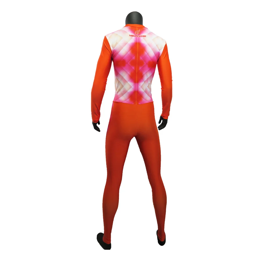 High quality outdoor good color custom speed skin suit,long sleeve inline skate skin suit