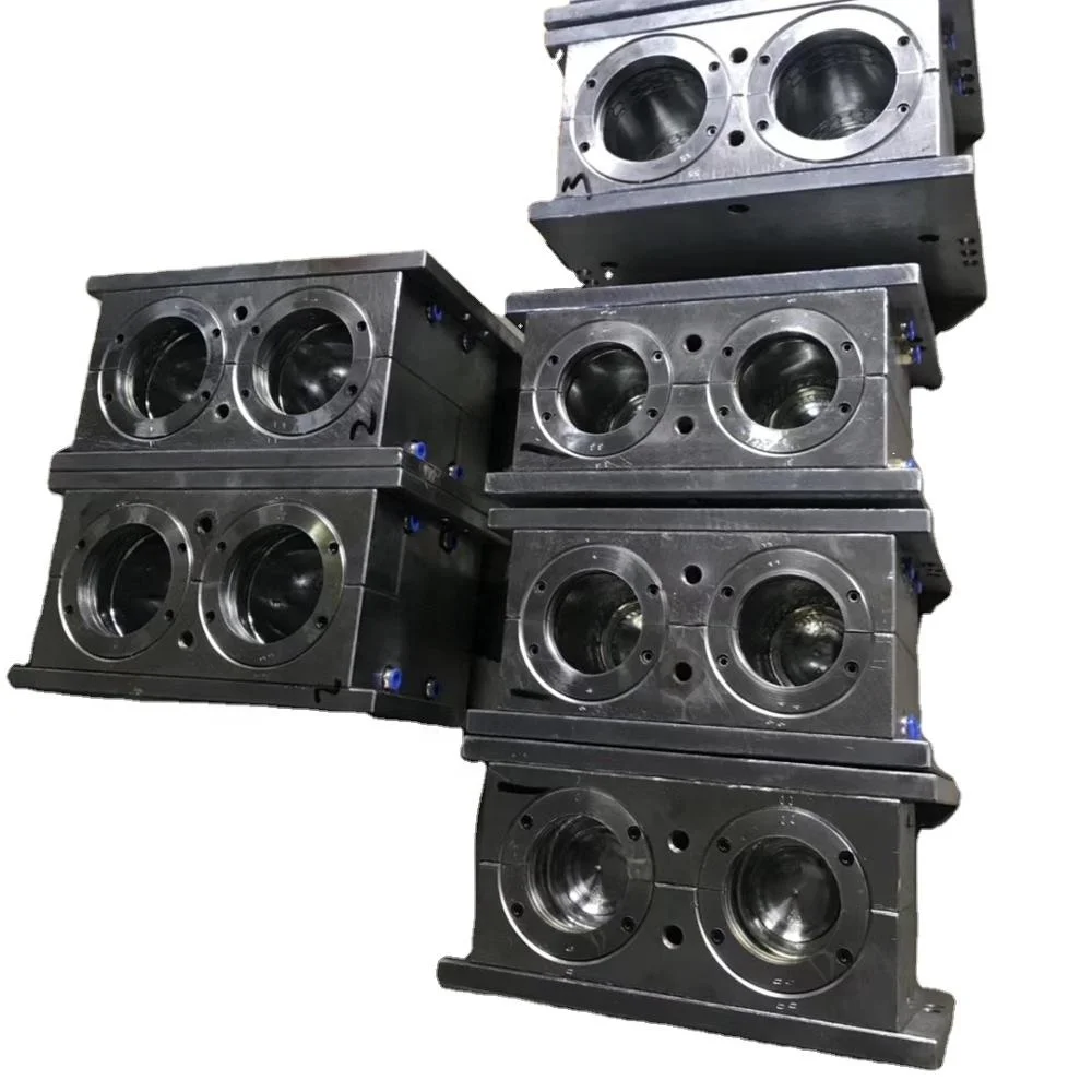 Exporting since 2004,Factory semi-automatic 500ml Plastic PET bottle blowing mold mould