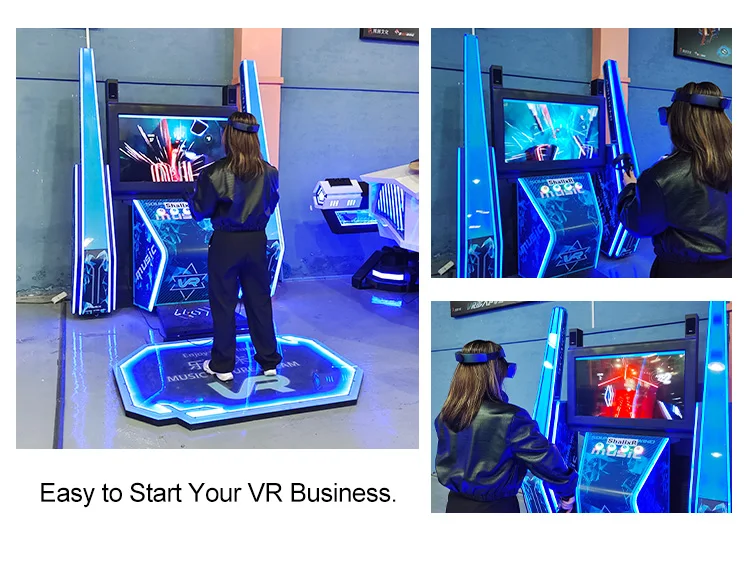 Newest Popular VR Virtual Reality Simulation Pump It Up Just Boxing Dance Arcade Game Machine In Usa