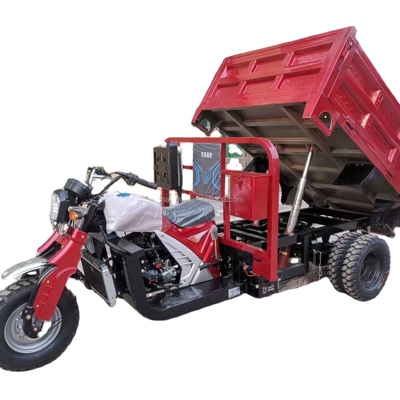High quality five wheel hydraulic self-unloading truck with low price