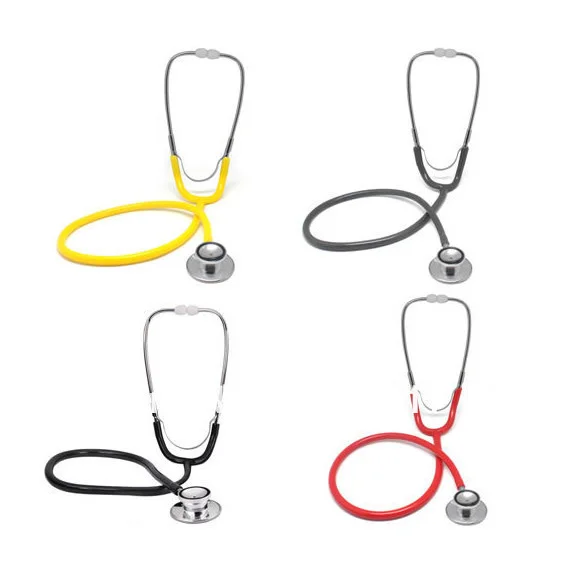 
Double-sided Dual Head Stethoscope Single Tube Doctor Nurse Stethoscope 