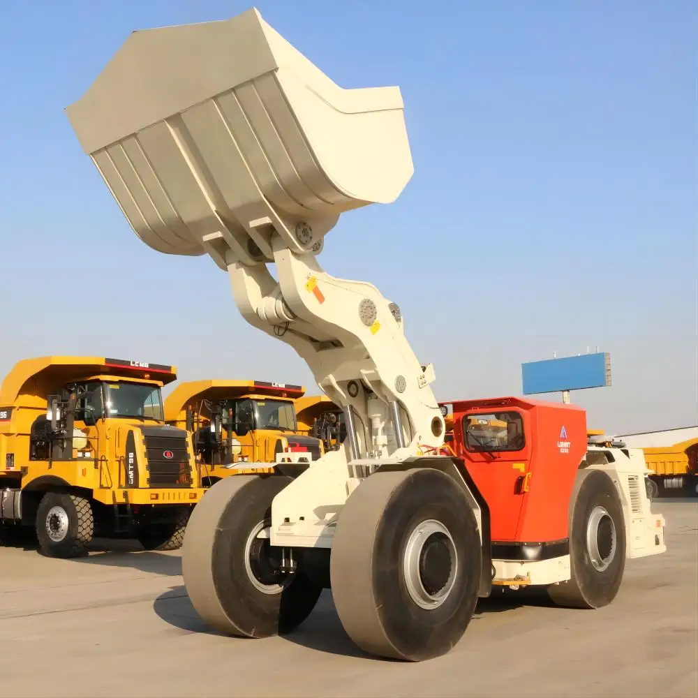 Mining Diesel Scooptram 0.75 / 1.5 / 1.6 / 2 Yardas Electric Rock Loader Compact Utility Loader LHD
