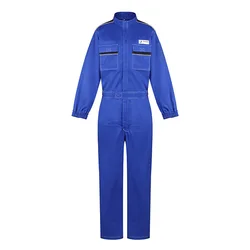 Fire Retardant Coveralls Jump Suit Flame Retardant 100% Cotton Long Sleeve Oem With High Visibility Reflective