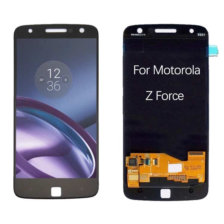 
Original phone lcd display for motorola moto z z2 z3 z4 force screen replacement for motorola z2 play display 