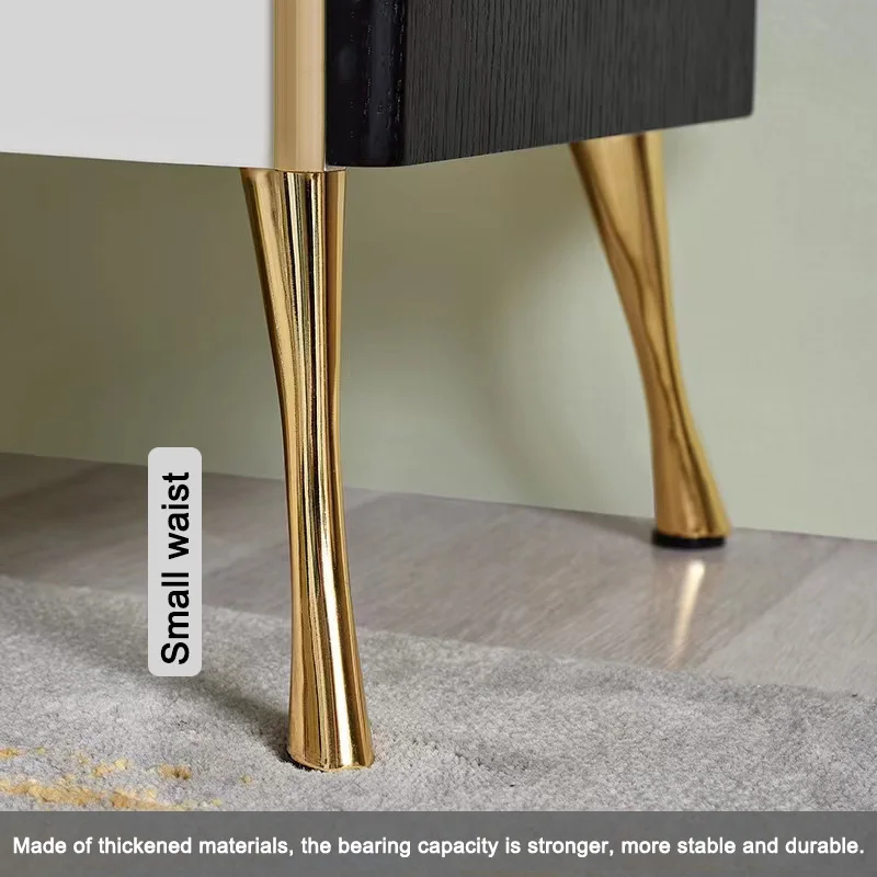 Lichuan 18cm Golden Metal Sofa Legs with Popular Design China Factory Furniture Accessories for Sofa and Cabinet Furniture Legs