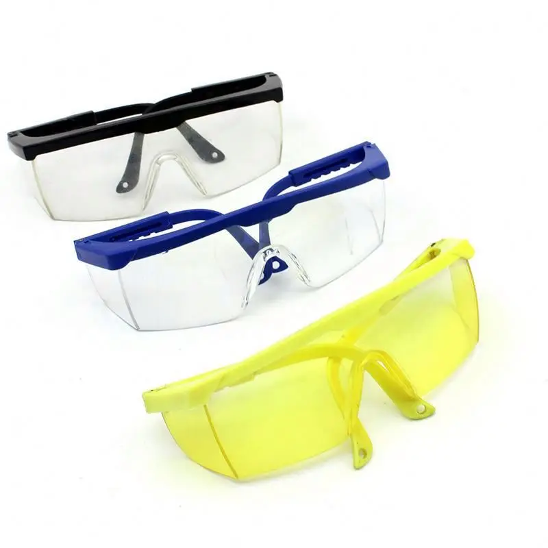 
plastic protective garden safety glasses PC materials protective safety glasses 