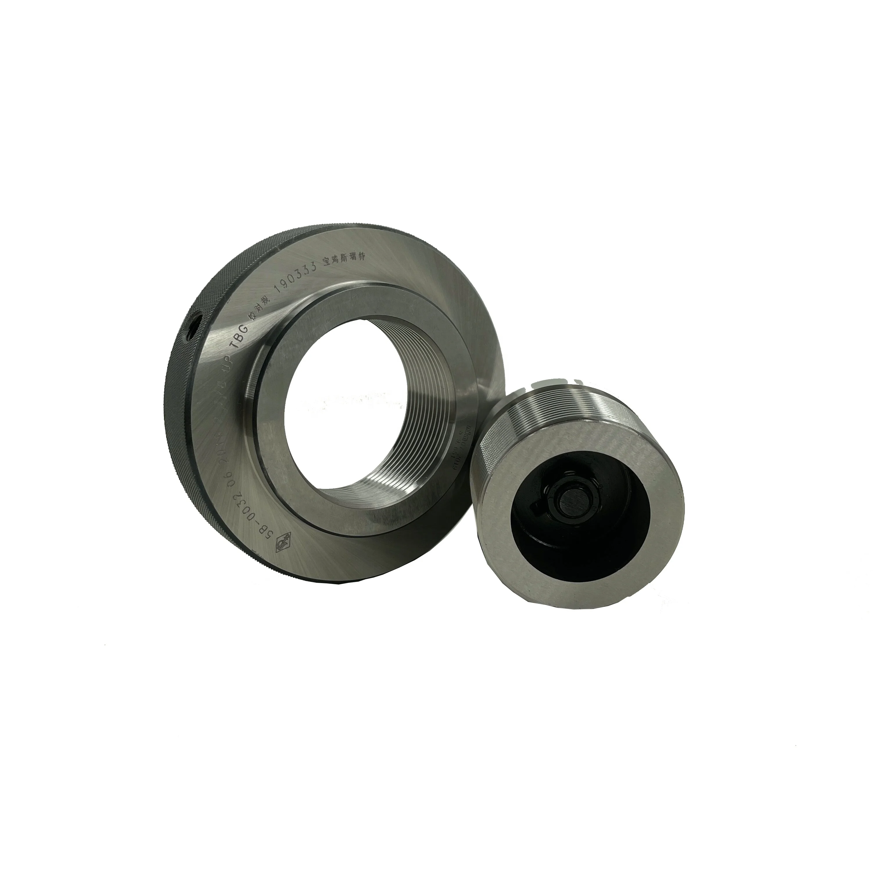 Quality Assurance API Spec5B 2 7/8 EUE/UPTBG Ring&Plug Master Thread Gauges, Round GCr15 API Spec5B Thread Gauges for Oilfield