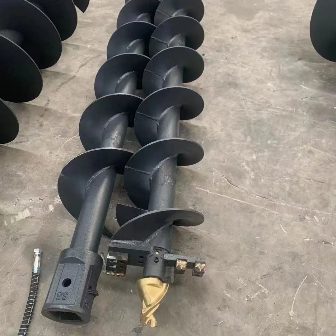 YHCM Earth drill and skid steer earth auger drilling machine hydraulic auger drilling machine