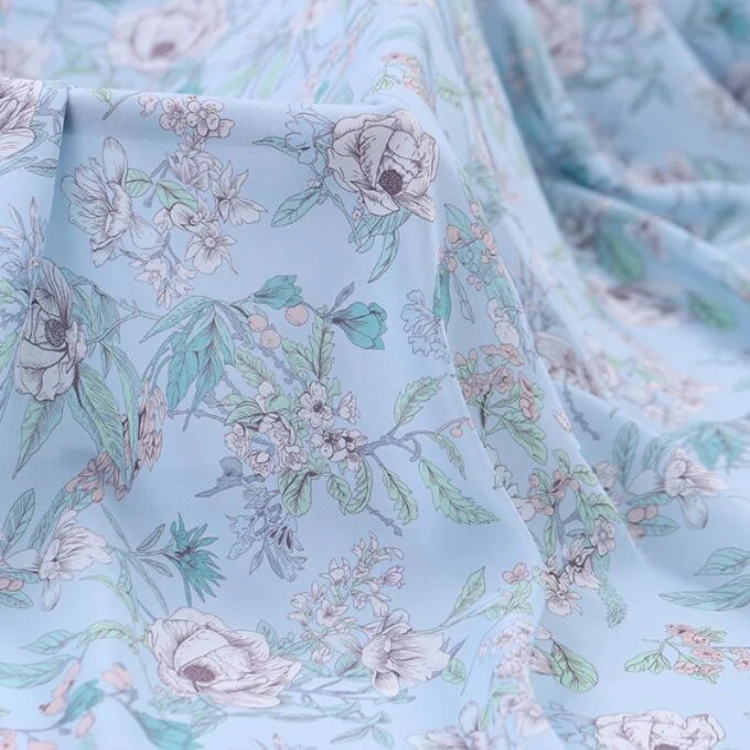 Тюль из чистого шелка 2020