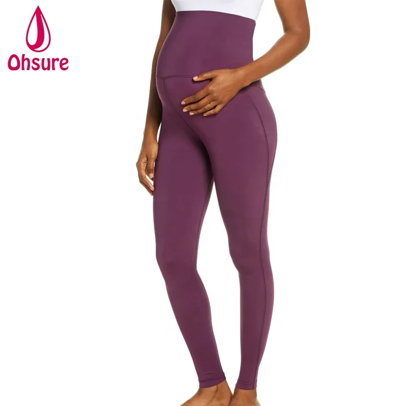 Adjustable Fashion Pregnant Tights Women Breathable Sports Leggings online maternity clothing