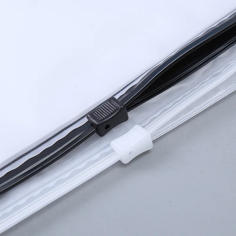 Custom Printed Logo Clear Clothing Zipper Bags Clothing Transparent Zipper Bag Plastic Apparel Zip Slider Ldpe Bag With Logo