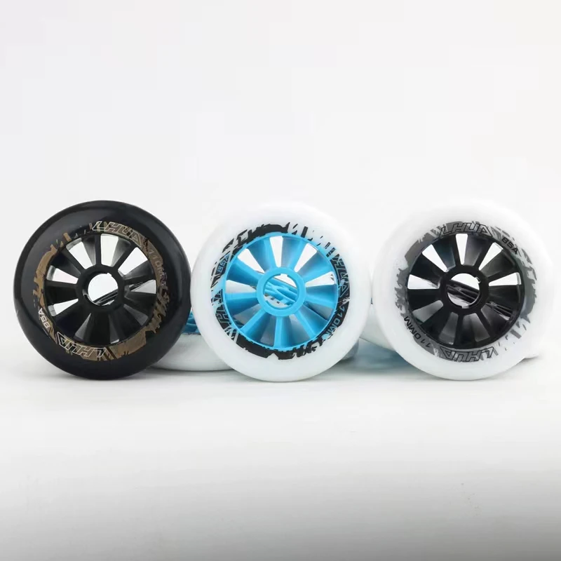 High quality Speed Racing Roller Skates Wheels - Professional PU Replacement Wheels for Universal Skaters - Diameter 90/100/110