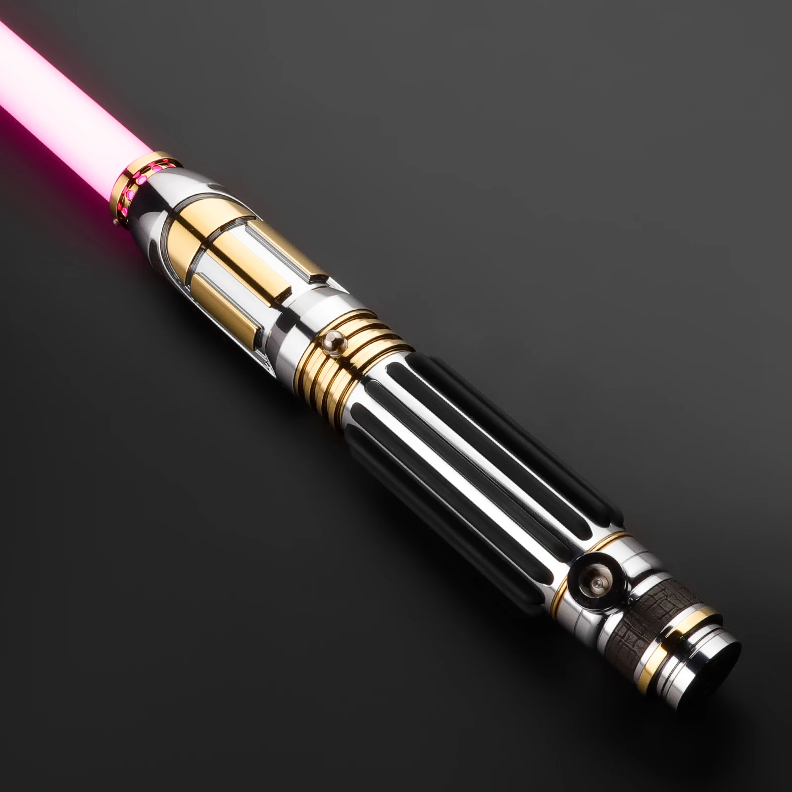 NEXUS SABER Mace Windu lightsaber changing color led RGB metal hilt with sound, heavy dueling blade Toy Gift