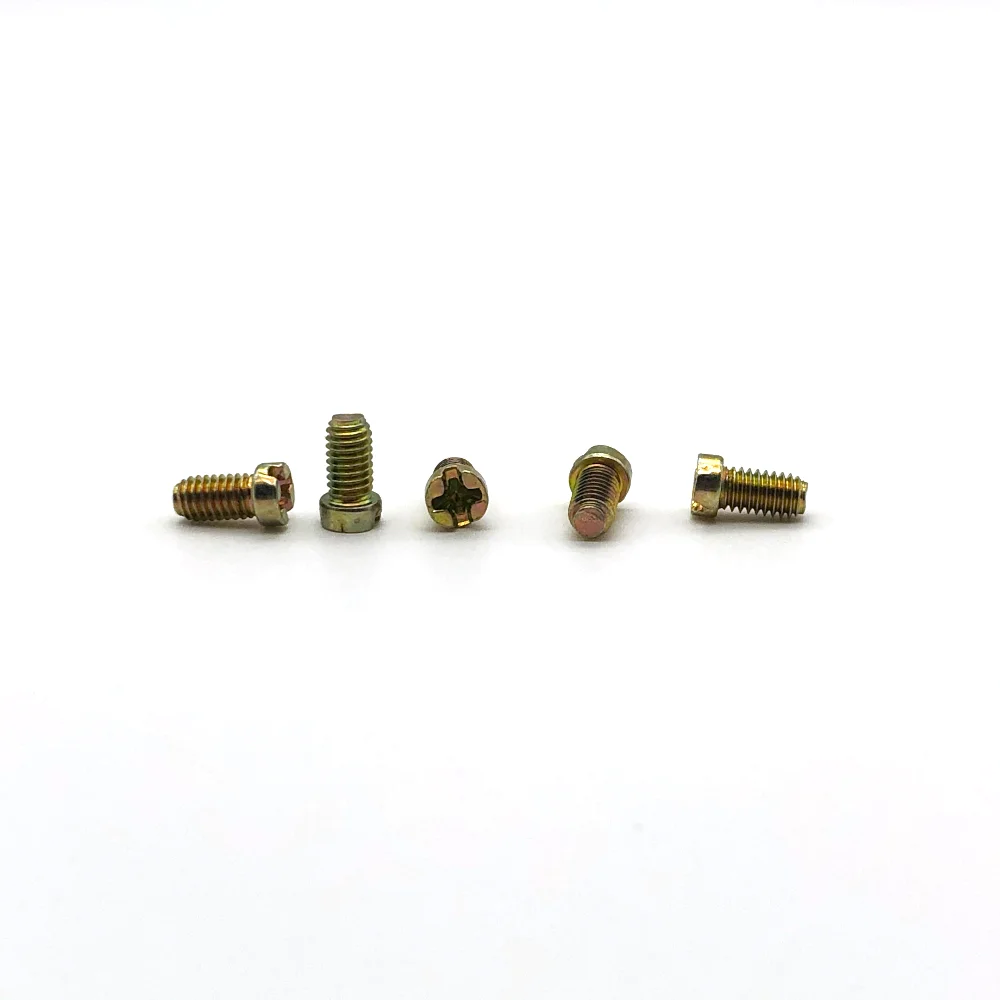 Ampnect High Precision OEM Manufacturing Self Tapping Screws Customized Color Zinc Plating Screw M3.5 Screw