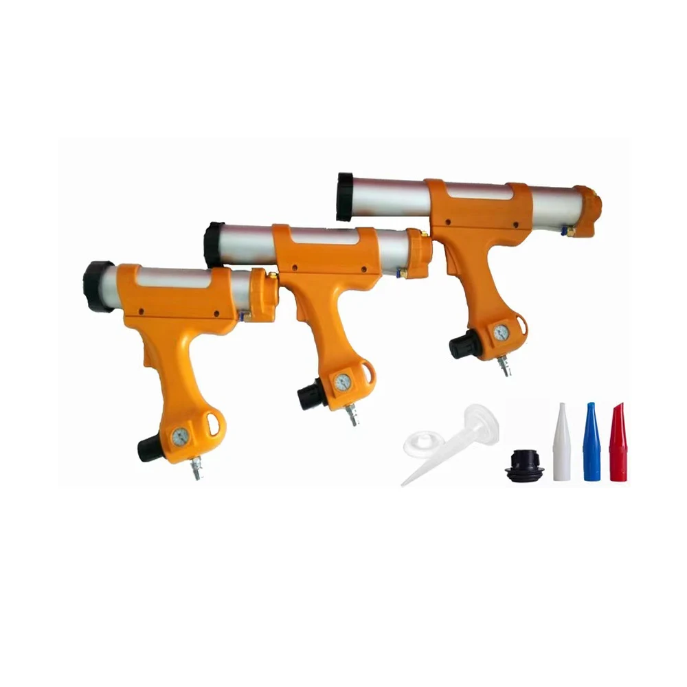 High quality air caulking gun for sausage, air caulking applicator, 310ml, 400ml, 600ml