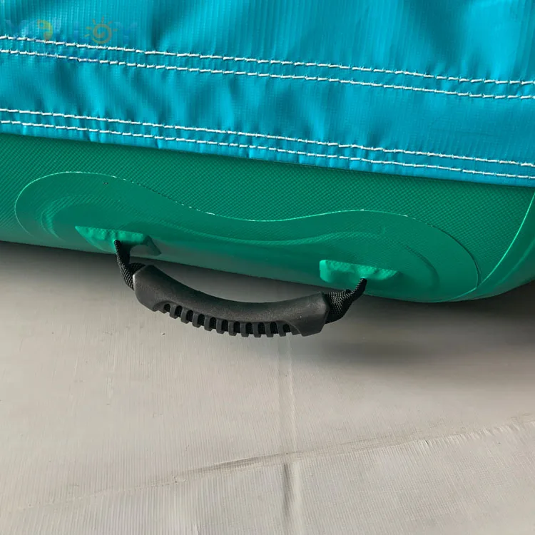 New floating raft boat camping inflatable amphibious tent in blue for water camping events