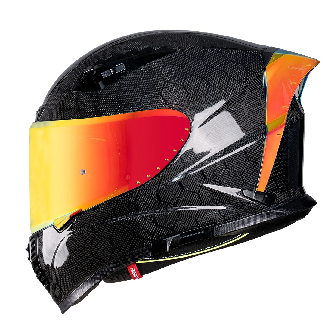 Motorcycle Helmet,Carbon Fiber Material Full Face Helmet Street Racing Sport Helmet,DOT Approved Safety Helmet for Men Adults