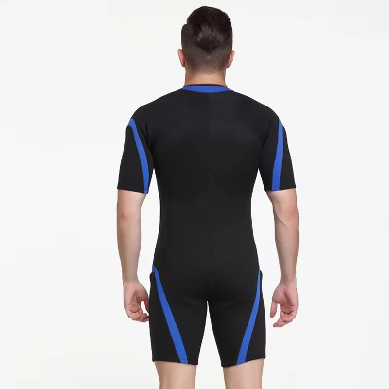 Factory wholesale custom Neoprene Surfing Diving suit Wetsuits Shorty Sleeves Wet Suit Men Diving Suit wetsuit