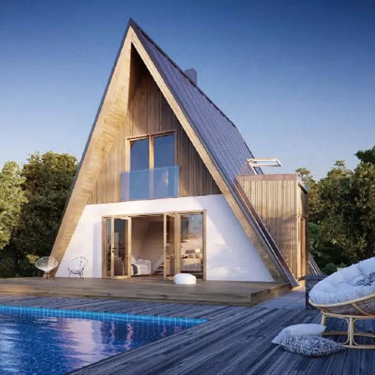 Сборные дома нового дизайна доступные по цене защищенные от ураганов с Хорошей теплоизоляцией сборный дом