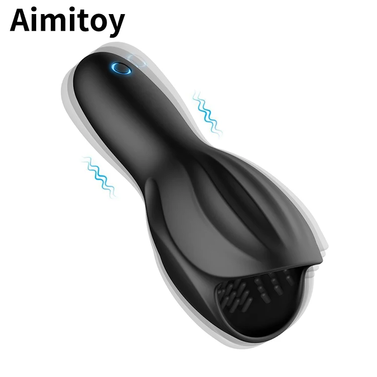 Интимные изделия Aimitoy вибратор секс-игрушка для мужчин игрушки взрослых мастурбация с USB зарядкой карманная Вагина чашка мастурбации мужские секс-игрушки