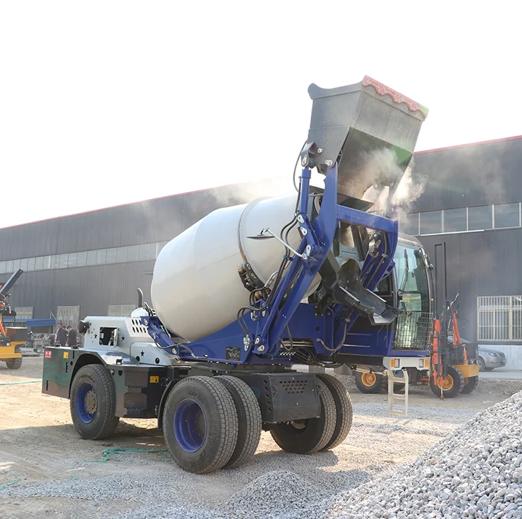 XDEM 3.5m3 Self Loading Concrete Mixer Truck Motomixer