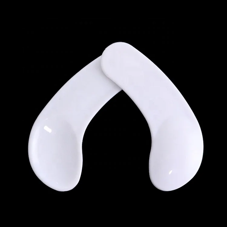 Super Suptember plastic makeup tools cosmetic spatula white mini cream spatula plastic skincare spoon